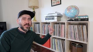 DIY Minimal RECORD SHELF [upl. by Jagir340]