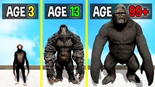 Survive 99 YEARS as KING KONG in GTA 5 [upl. by Atsira]