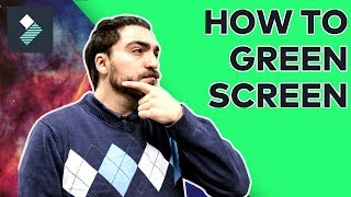 How To Use a Green Screen  Filmora Tutorial [upl. by Nylednarb216]