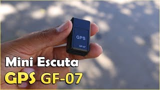 MINI RASTREADOR GPS GF07 O QUE EU ACHEI É BOM [upl. by Ahsieyt]