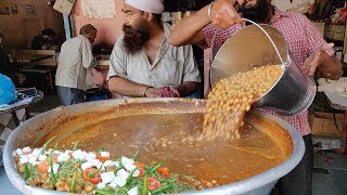 Chole Bhature for Rs 25  Cheapest Punjabi Food in Mumbai  Indian Street Food [upl. by Ajssatsan]