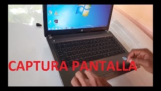 Como hacer captura de pantalla en hp probook EN CUALQUIER COMPUTADORA Método universal [upl. by Fari683]