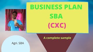 Business plan Agricultural Science Sample Can be used by business students whom may want insights [upl. by Drape499]