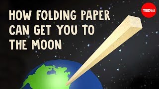 Exponential growth How folding paper can get you to the Moon [upl. by Willette538]