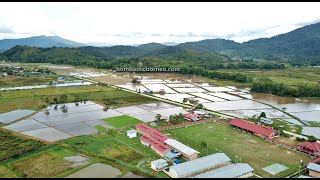 Bario Drone amp Ground View Kelabit Highlands Sarawak Malaysia Interior Village 穿越婆罗洲砂拉越巴里奥高原加拉毕族部落 [upl. by Nevah]