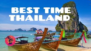 Best time to visit Thailand in Season  Thailand weather travel guideRainysummer winter budget [upl. by Ervine525]