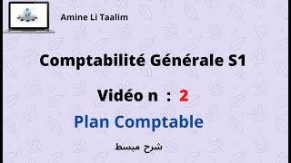 Comptabilité Générale S1  Plan Comptable [upl. by Chae]