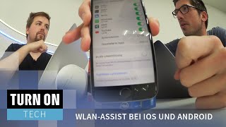 WLANUnterstützung bei iOS und Android deaktivieren  Tech  4K [upl. by Sew272]