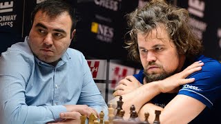 Magnus Carlsens EPIC Time Scramble vs Mamedyarov [upl. by Harahs681]