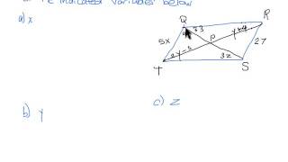 Diagonals of a Parallelogram [upl. by Ekaj508]