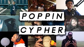 Crypt  Poppin Cypher ft KSI Top 13 VI Seconds 100Kufis OfficiallyLeo Samad Savage amp More [upl. by Hux]