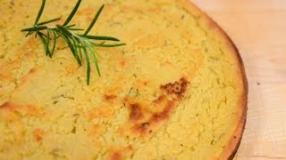 Italian Farinata Flatbread Low Carb GF DF egg free [upl. by Kcirderf488]