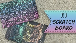 How To Make A Scratchboard  Art Projects [upl. by Rramaj]