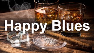 Happy Blues Music  Upbeat Whiskey Blues Instrumental Background Music [upl. by Eahsram50]