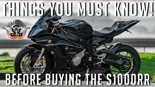 Things you MUST know before buying a BMW S1000RR [upl. by Jackson522]