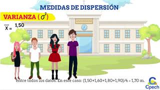 Matemática Medidas de Dispersión [upl. by Zashin]