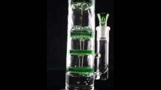 quotElitequot Triple Stacked Honeycomb to Turbine Perc Tall Water Pipe [upl. by Piper756]