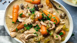 My Homemade Slow Cooker Chicken Casserole Recipe [upl. by Seafowl]