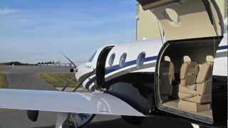 New Pilatus PC12 NG Overview [upl. by Nelleyram]