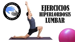 Hiperlordosis lumbar ejercicios para corregir la postura [upl. by Geiss]