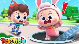 Lets Jump Safety  Safety Rescue Team  Safety Rules  Nursery Rhymes amp Kids Songs  Yes Neo [upl. by Harday]