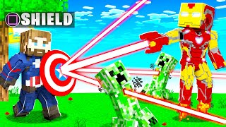 PLAYING as AVENGERS SUPERHEROES in MINECRAFT overpowered [upl. by Uchida]