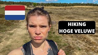 Hiking from one side of National Park De Hoge Veluwe to the other Hoenderloo to Schaarsbergen [upl. by Maidy]