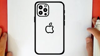 COME DISEGNARE UN IPHONE [upl. by Sholeen]