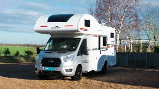 Roller Team Zefiro 675 Motorhome Hire  2025 Campervan Rental [upl. by Naasar]