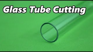 How to Cut Glass Tubing [upl. by Suraved]