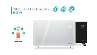 Energooszczędny grzejnik konwektorowy Warmtec EGW z WiFi [upl. by Xxam]