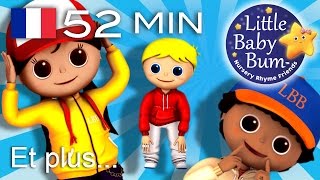 Tête épaules genoux et pieds  Et encore plus de comptines  LittleBabyBum [upl. by Enileoj628]