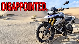 BMW G310GS Review 2020  Cons amp Issues Galore [upl. by Rellek]