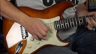 Fender American Performer Stratocaster  Honeyburst review [upl. by Ohcamac]