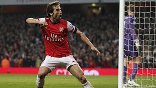 Mathieu Flamini  Top 5 Goals for Arsenal  20042016 [upl. by Tiffie736]