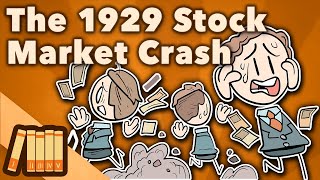 The 1929 Stock Market Crash  Black Thursday  Extra History [upl. by Fulmis954]