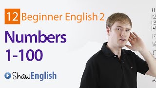 Learn English Numbers 1100 [upl. by Anirtap]