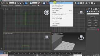 HOW TO LOCK ORBIT ORTHOGRAPHIC IN 3DS MAX [upl. by Millham937]