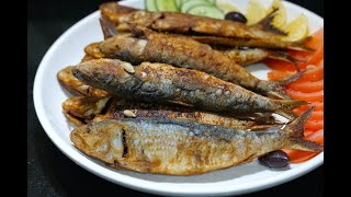 How to Cook Fresh Sardines  Fried Sardines  Fried Fish Recipe  Youtube [upl. by Seravaj]