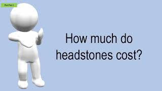 How Much Do Headstones Cost [upl. by Towny946]