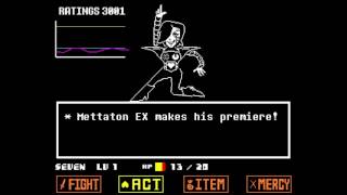 Undertale  Mettaton EX fight theme 1 hour [upl. by Currier897]