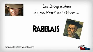 Biographie de Rabelais [upl. by Ahsaeit]