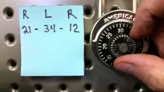 Combination Lock Tutorial [upl. by Yenobe]