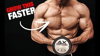 How to Get a Bigger Chest LIGHT WEIGHTS [upl. by Cyrill]