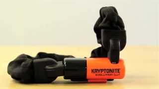 Kryptonite Evolution Series 4 Integrated Chain Bike Lock [upl. by Lorou]