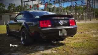 Best Sounding 0509 Mustang V6 Exhaust 40L [upl. by Hatch]