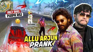 I Became Allu Arjun Pushpa Raj in Free Fire🔥 Badge99 [upl. by Allsopp]