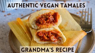 Authentic Vegan Tamales [upl. by Rowan]