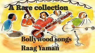 bollywood songs based on raag yaman part 1 Indian classical music Raag Yaman Songsclassic music [upl. by Aidnic]