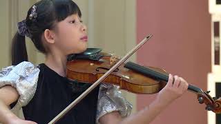 CHLOE CHUA  Menuhin Competition 2018 Junior semifinals [upl. by Leavy131]